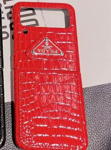PD Snake Skin Card Slot For Samsung Z Flip/Fold