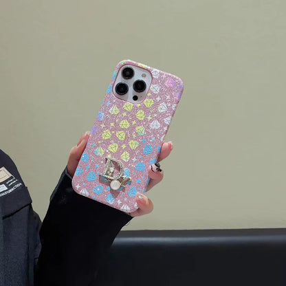 CD Diamond Printed iPhone Case