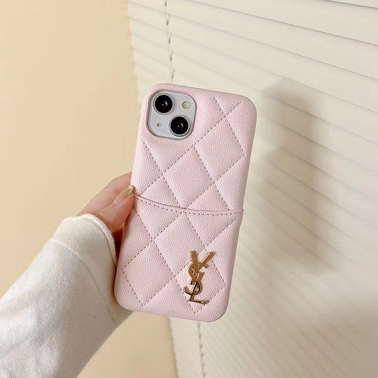 YSL Pastel Single Card Case