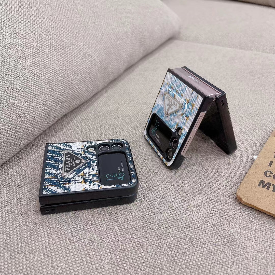 PD Rattan Case For Samsung Z Flip/Fold