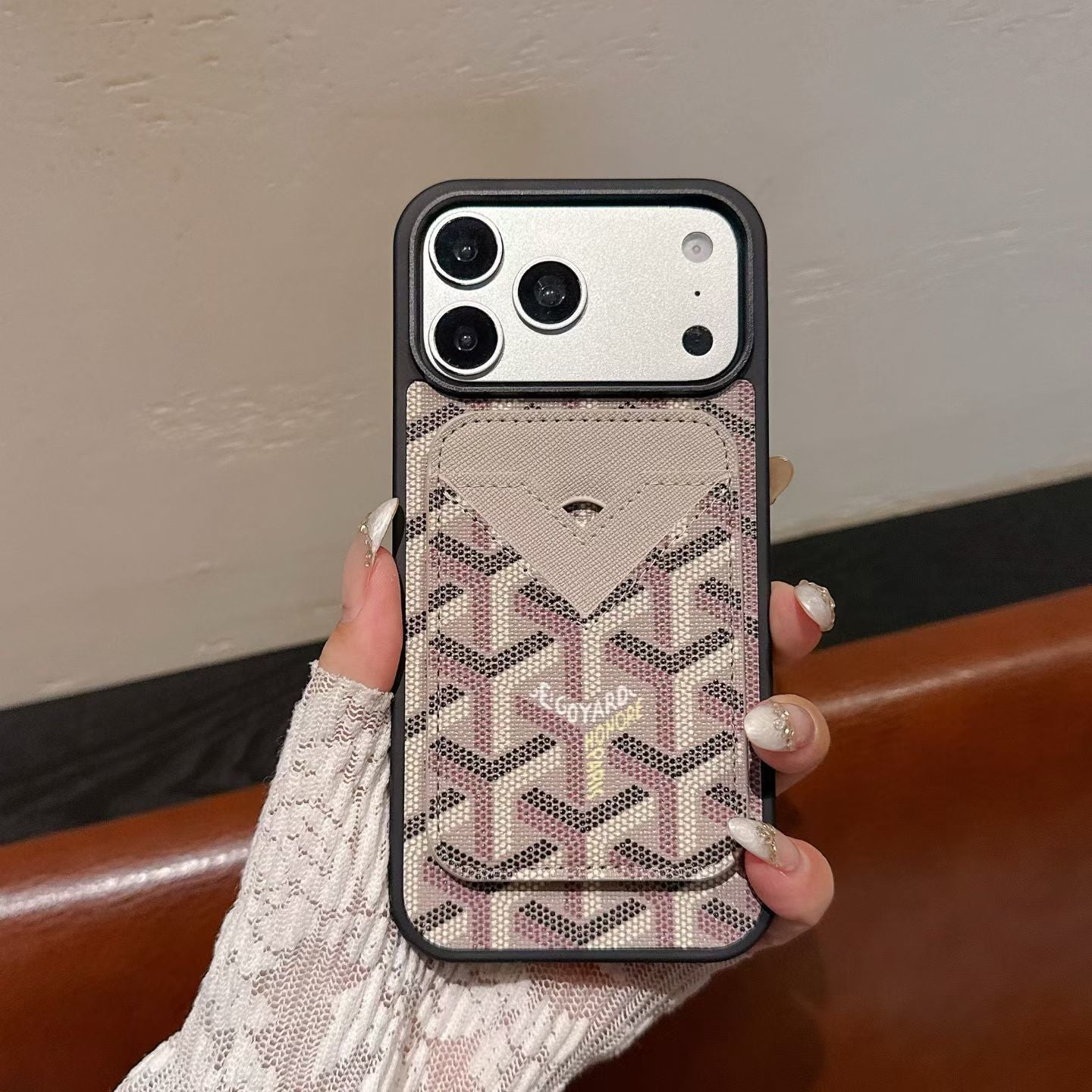 Goyard Magnetic Card Holder Case