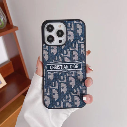 CD Classic Pattern Canvas Case