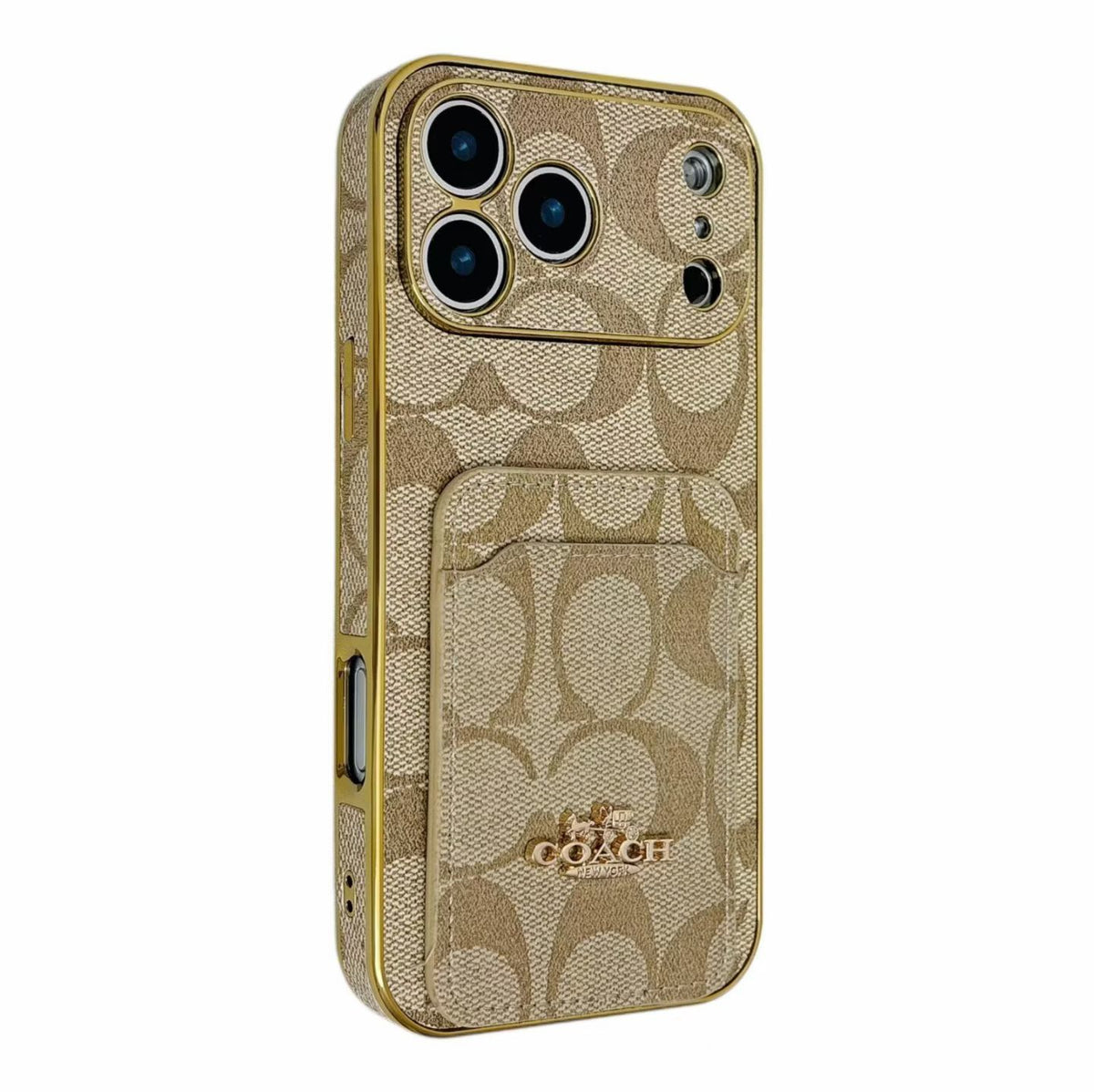 Coach Monogram Card Holder Case