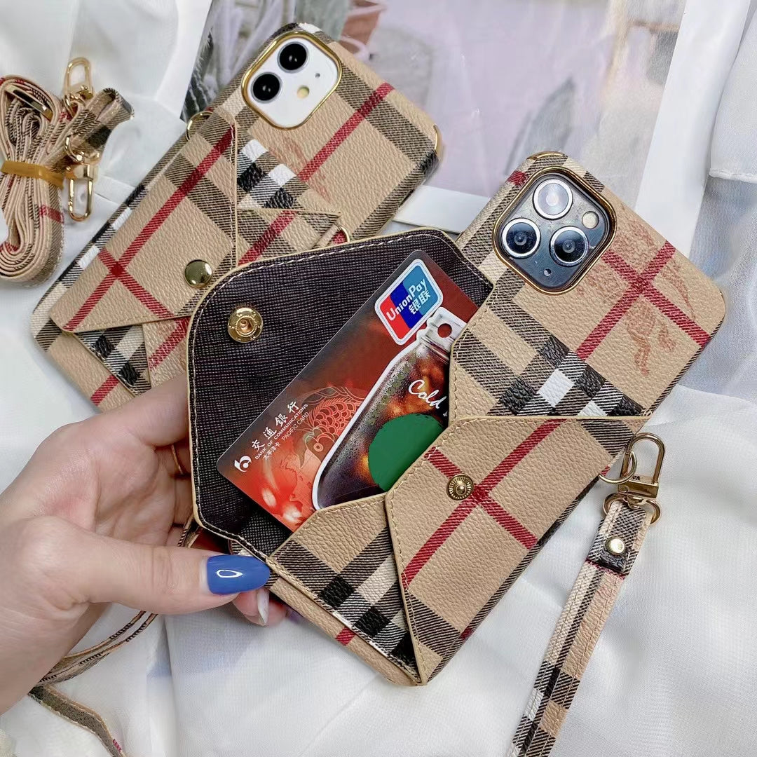 BB Card Slot Case With Lanyard