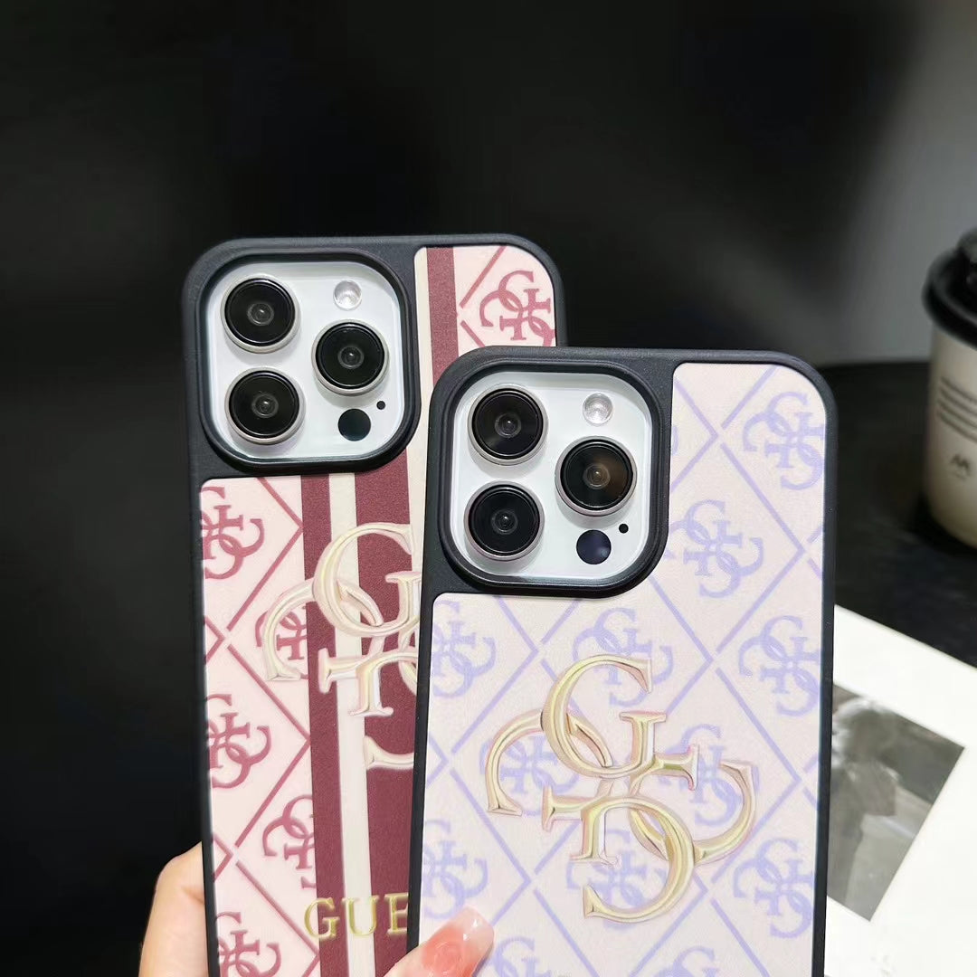 Guess Printed Logo Phone Case
