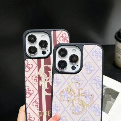 Guess Printed Logo Phone Case
