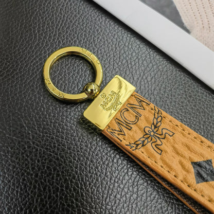 MCM Classic Pattern Key Chain