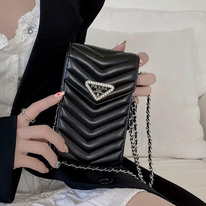 PD Classic Phone Bag With Chain