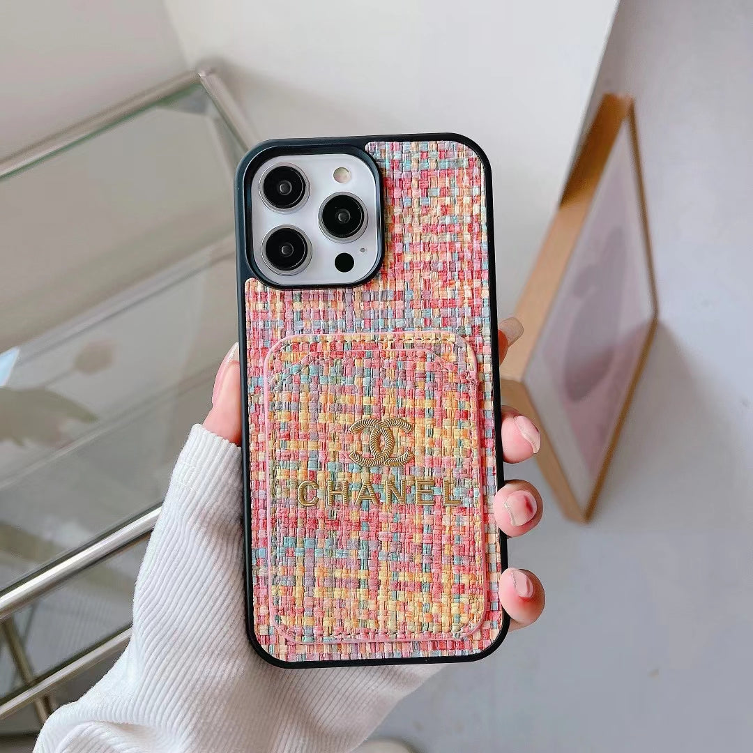 CN Rattan Card Slot Case