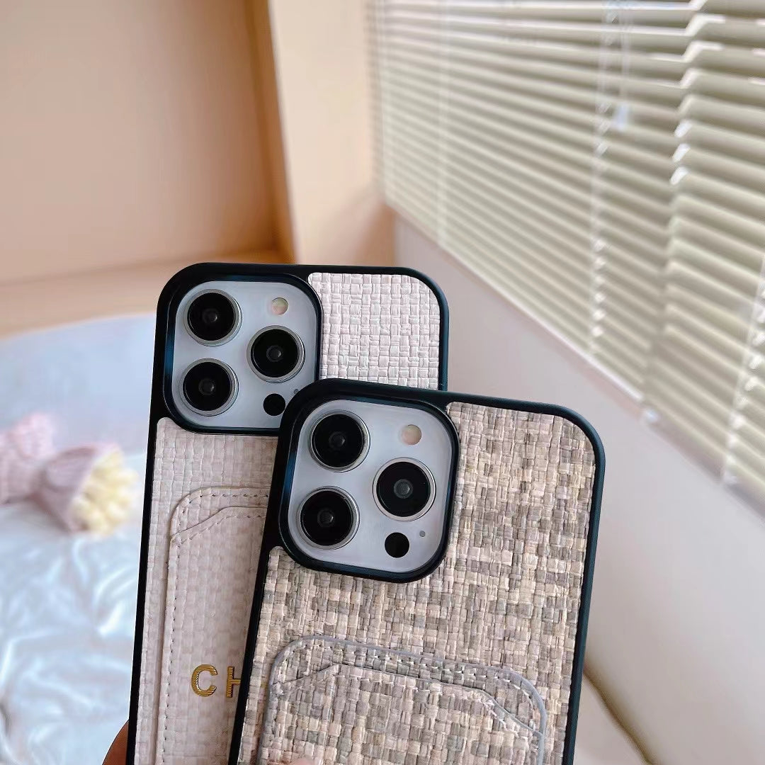 CN Rattan Card Slot Case