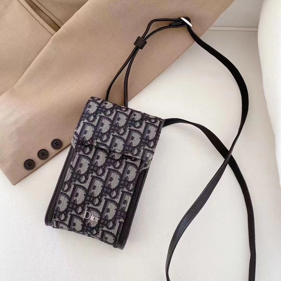 CD Pattern Phone Bag