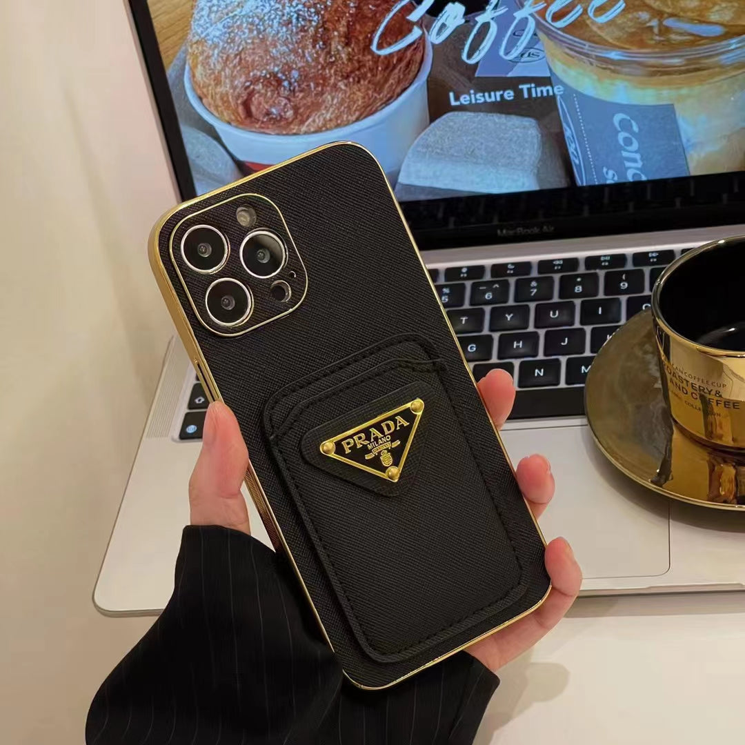 PD Golden Edge Card Slot Case