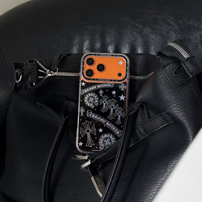 Y2K Diamond Chrome Case