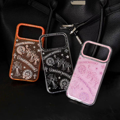 Y2K Diamond Chrome Case