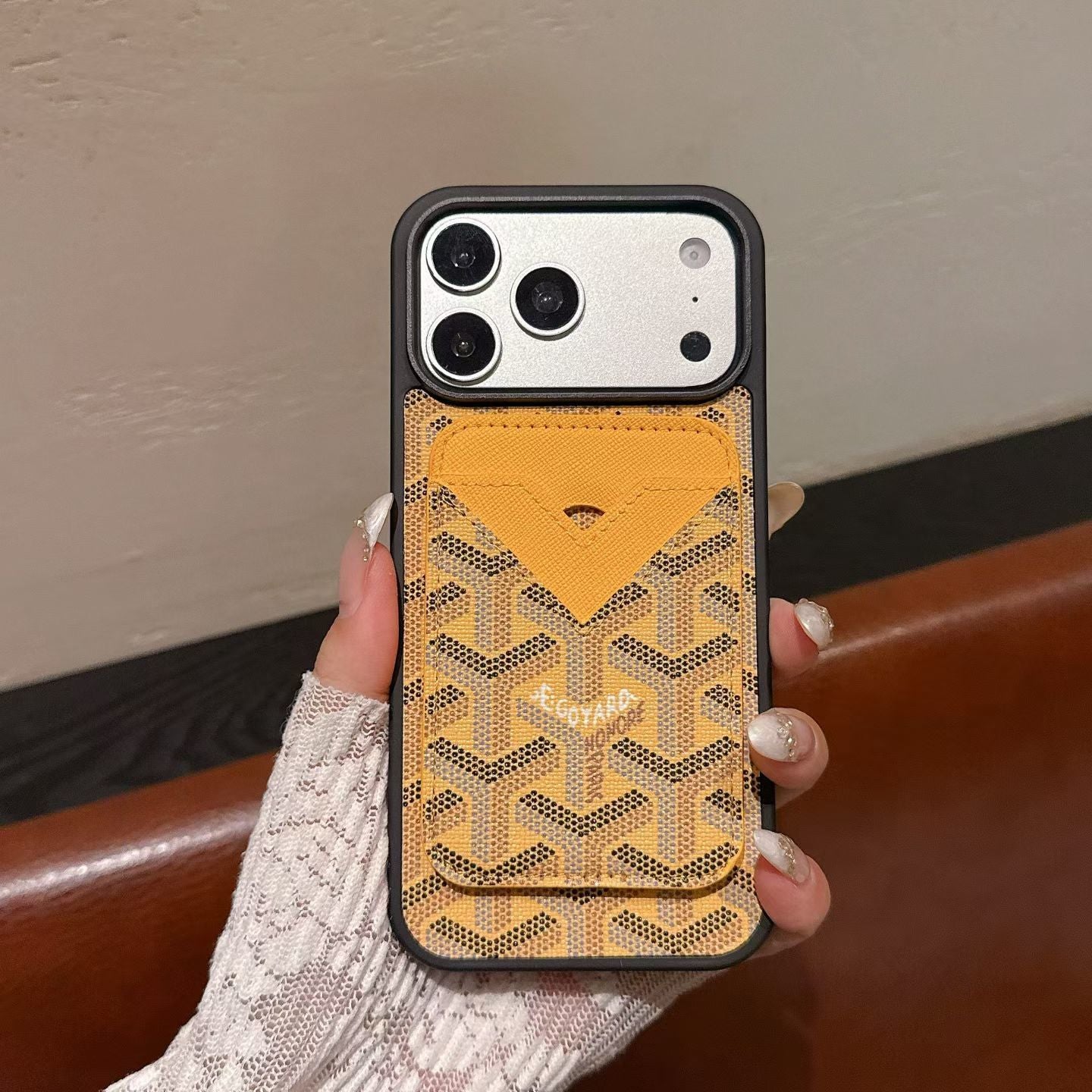 Goyard Magnetic Card Holder Case