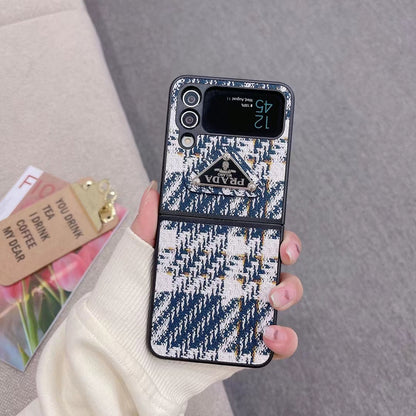 PD Rattan Case For Samsung Z Flip/Fold