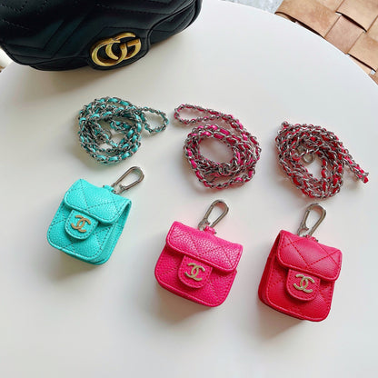 CN Luxury Airpods Case With Classic Lanyard