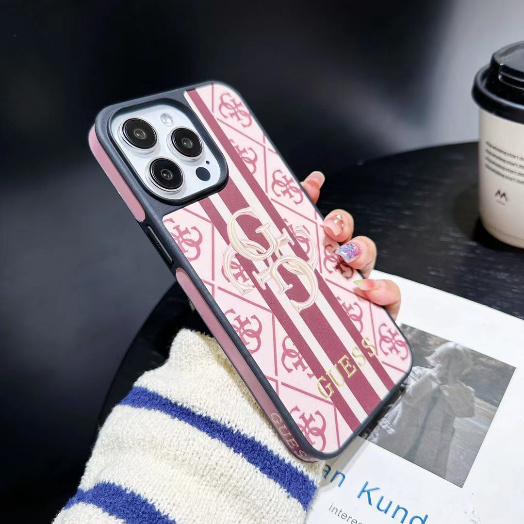 Guess Printed Logo Phone Case