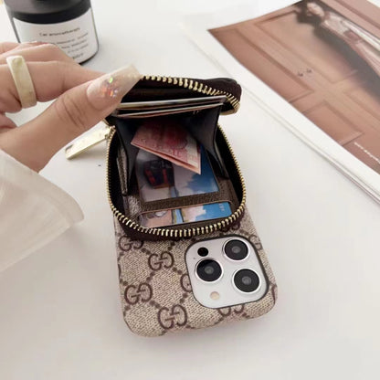 GC Zip Back Purse
