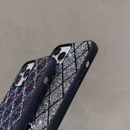 PD Diamond Pattern 3D Logo Case