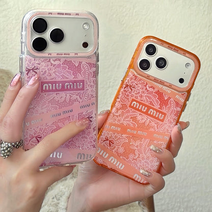 MiuMiu Pastel Florist Pattern Case