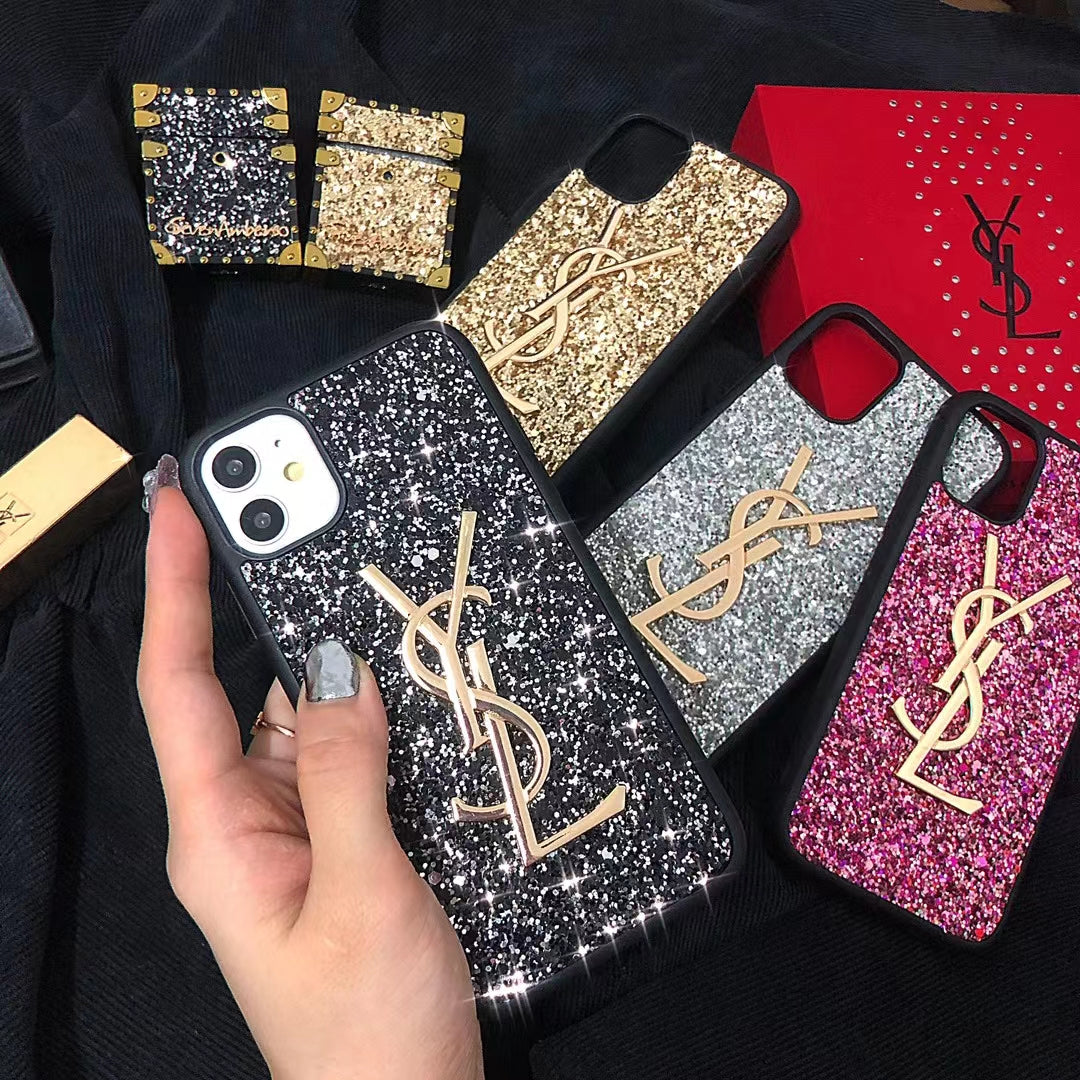 YSL Diamond Sparkles Phone Case