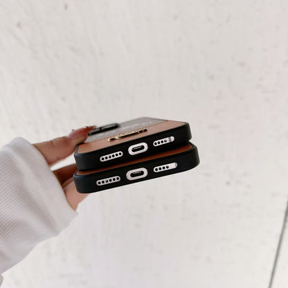 Coach Contrast Pattern iPhone Cases