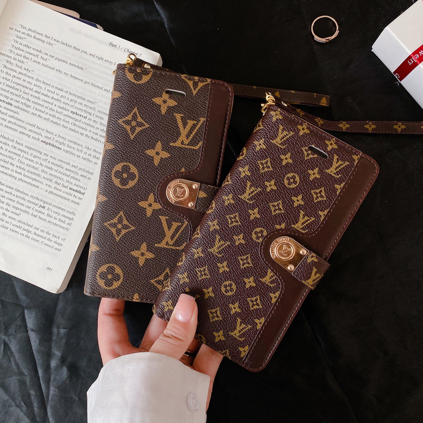 Mixed Designs Flip Wallet Phone Case