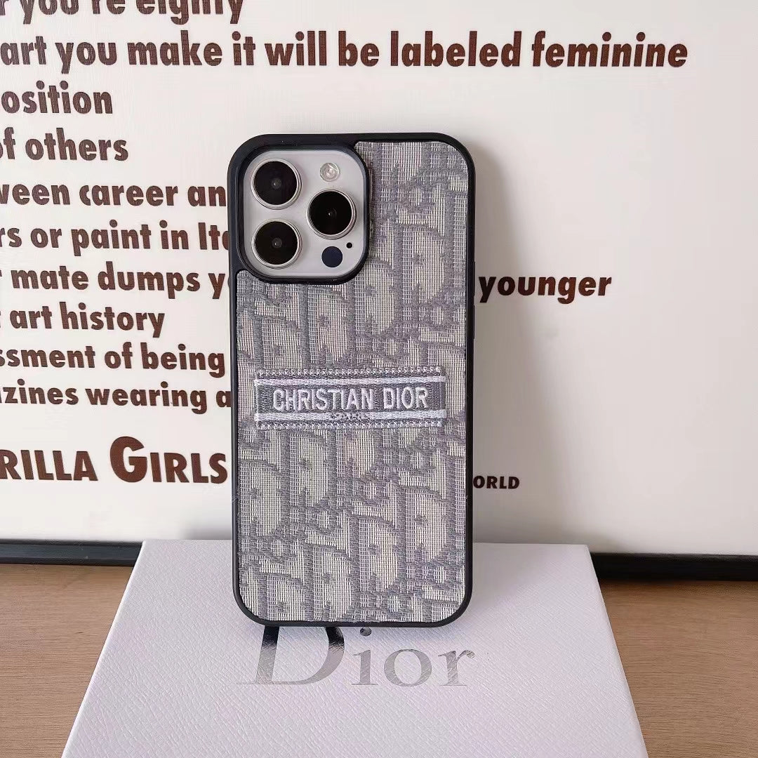 CD Classic Pattern Canvas Case