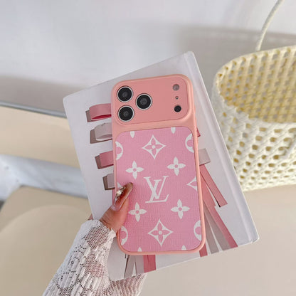 Premium Logo Design Pastel Pink Phone Case