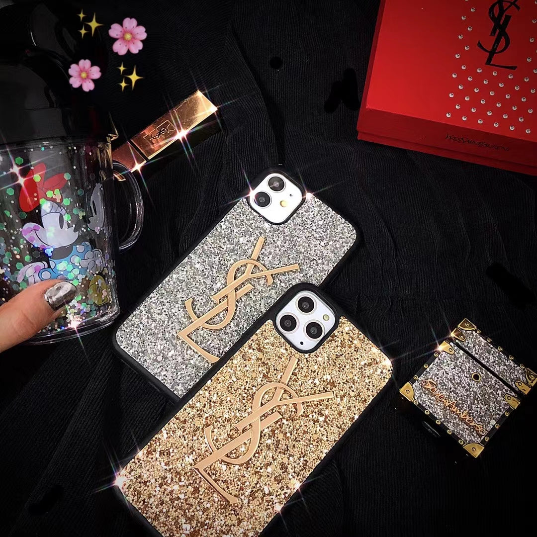 YSL Diamond Sparkles Phone Case