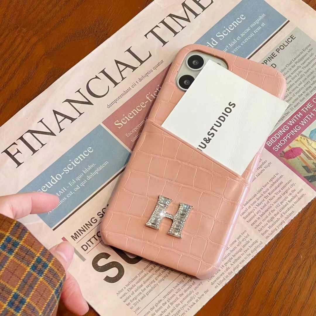 HM Single Card Slot iPhone Case