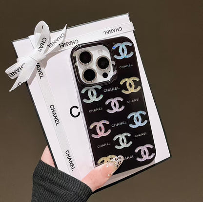 CN Simple Black Pattern iPhone Case