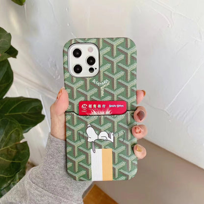 Goyard Cartoon Case