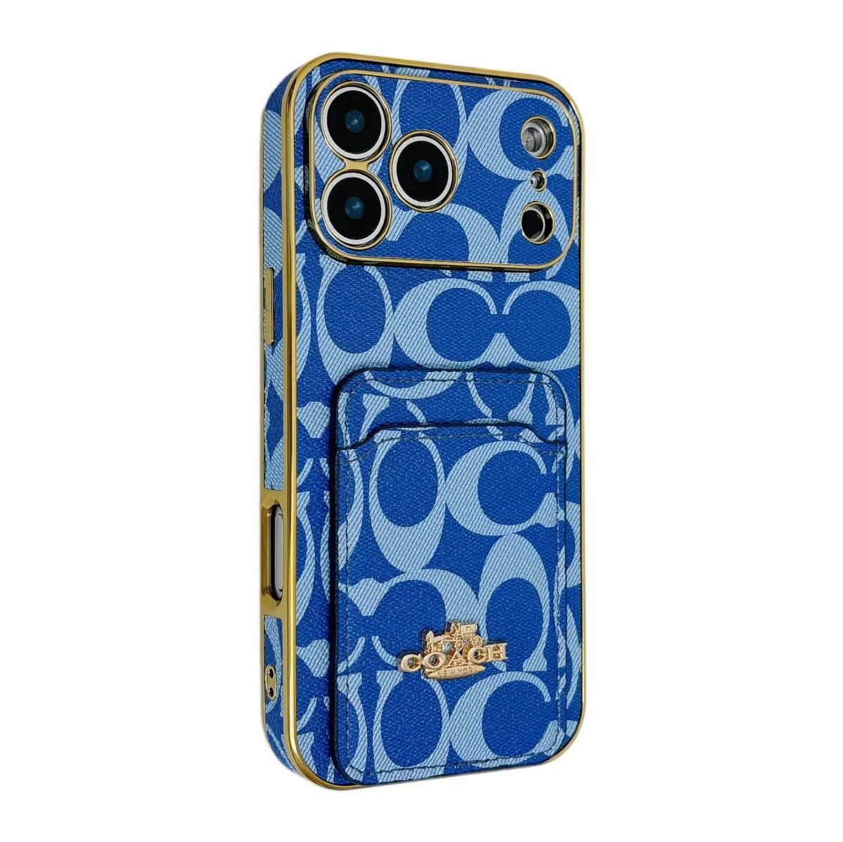 Coach Monogram Card Holder Case