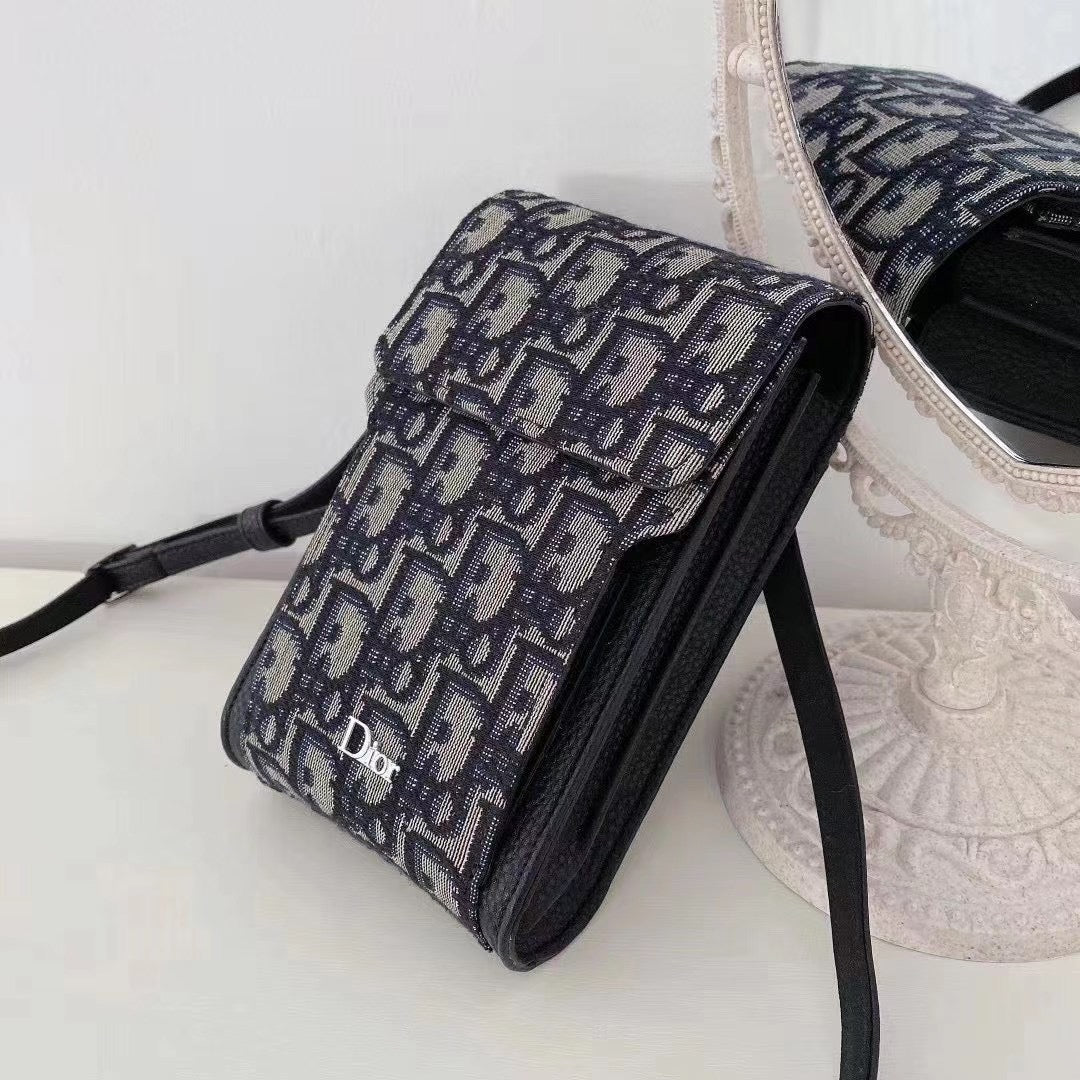 CD Pattern Phone Bag