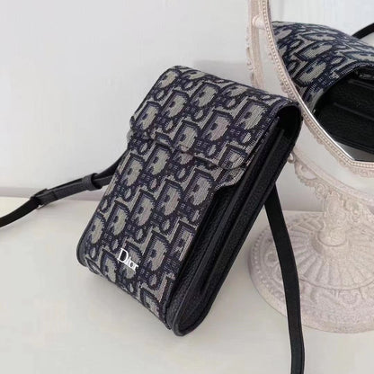 CD Pattern Phone Bag