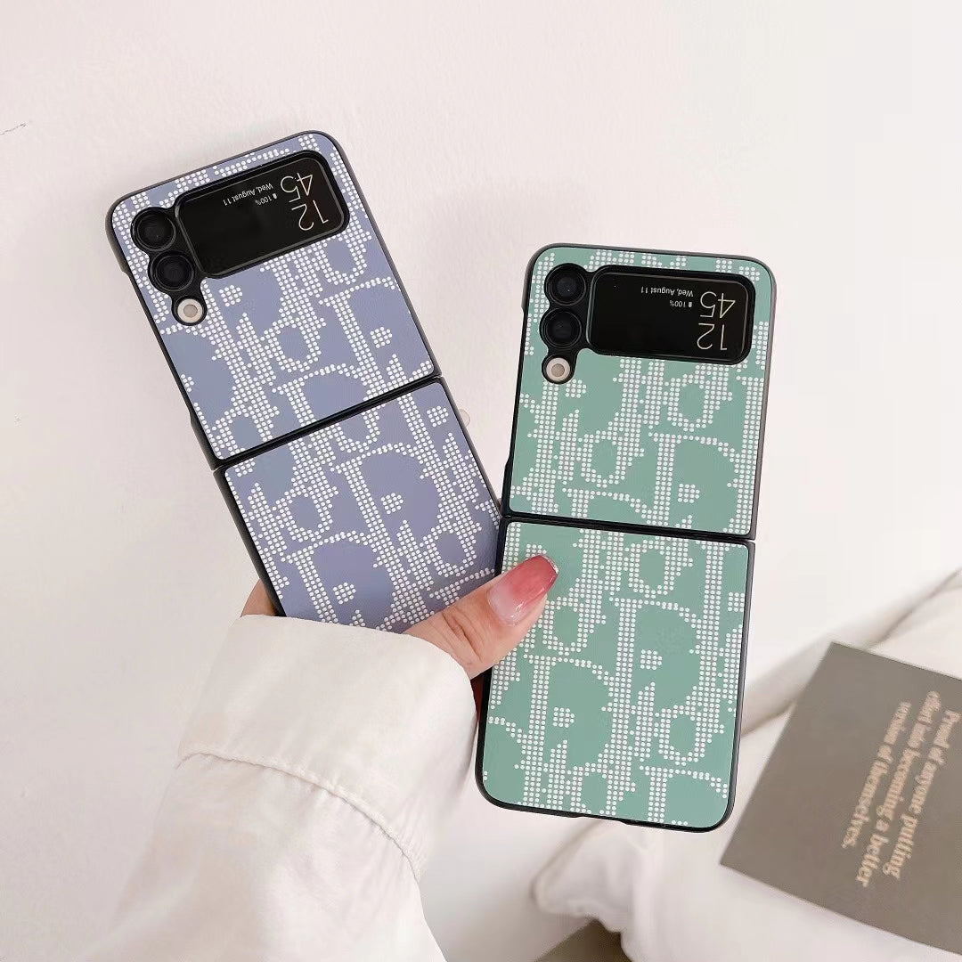 CD Printed Designer Samsung Z Flip Case