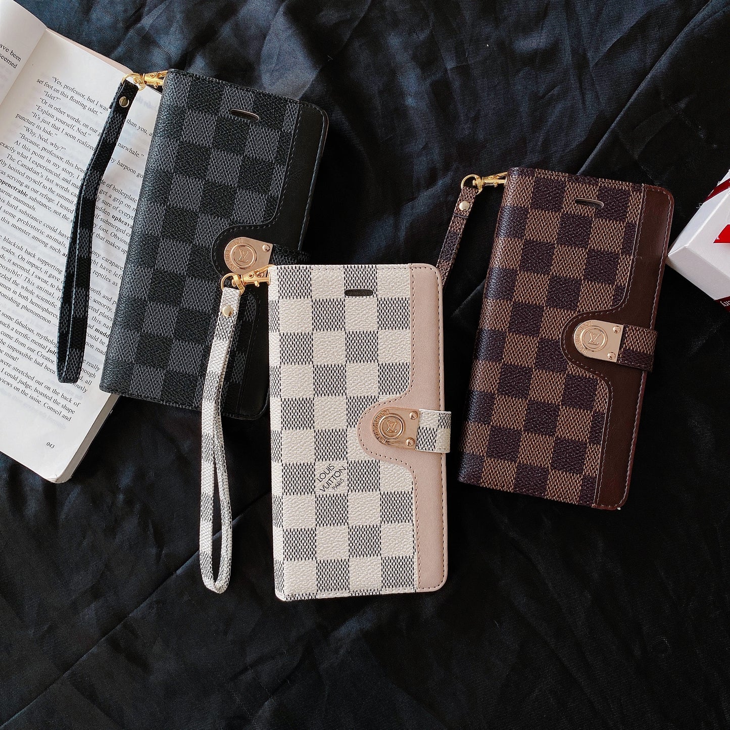 Mixed Designs Flip Wallet Phone Case