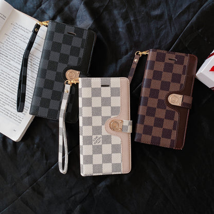 Mixed Designs Flip Wallet Phone Case