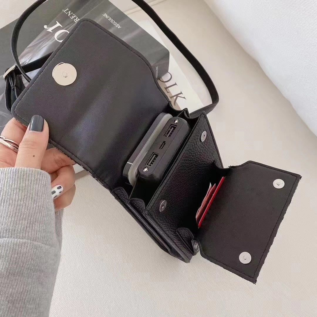 CD Pattern Phone Bag