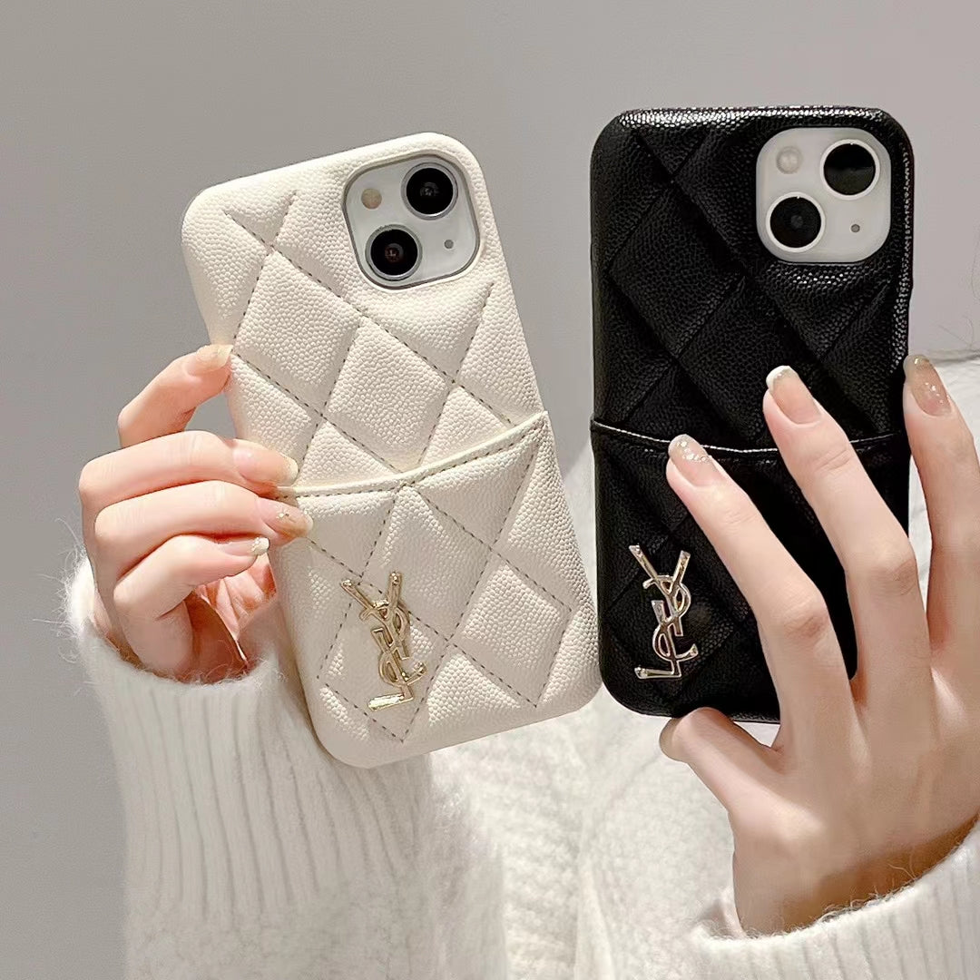 YSL Pastel Single Card Case